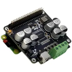 Elecrow Louder Raspberry Pi Hat, Audio-Erweiterungsboard, I2S, TAS5805M, 2x32W, 7 bis 28V, Entwicklungsboard Zubehör