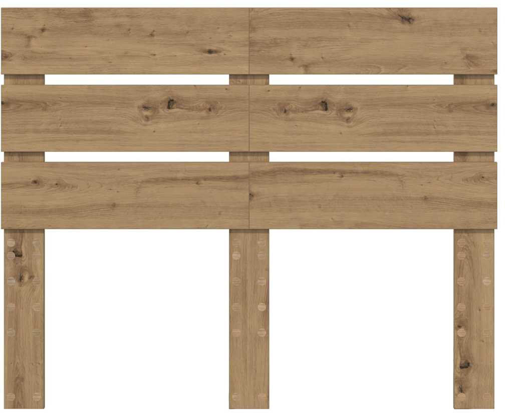 17 Stories Slat Headboard Artisan Oak EU Double - 135 x 200 cm