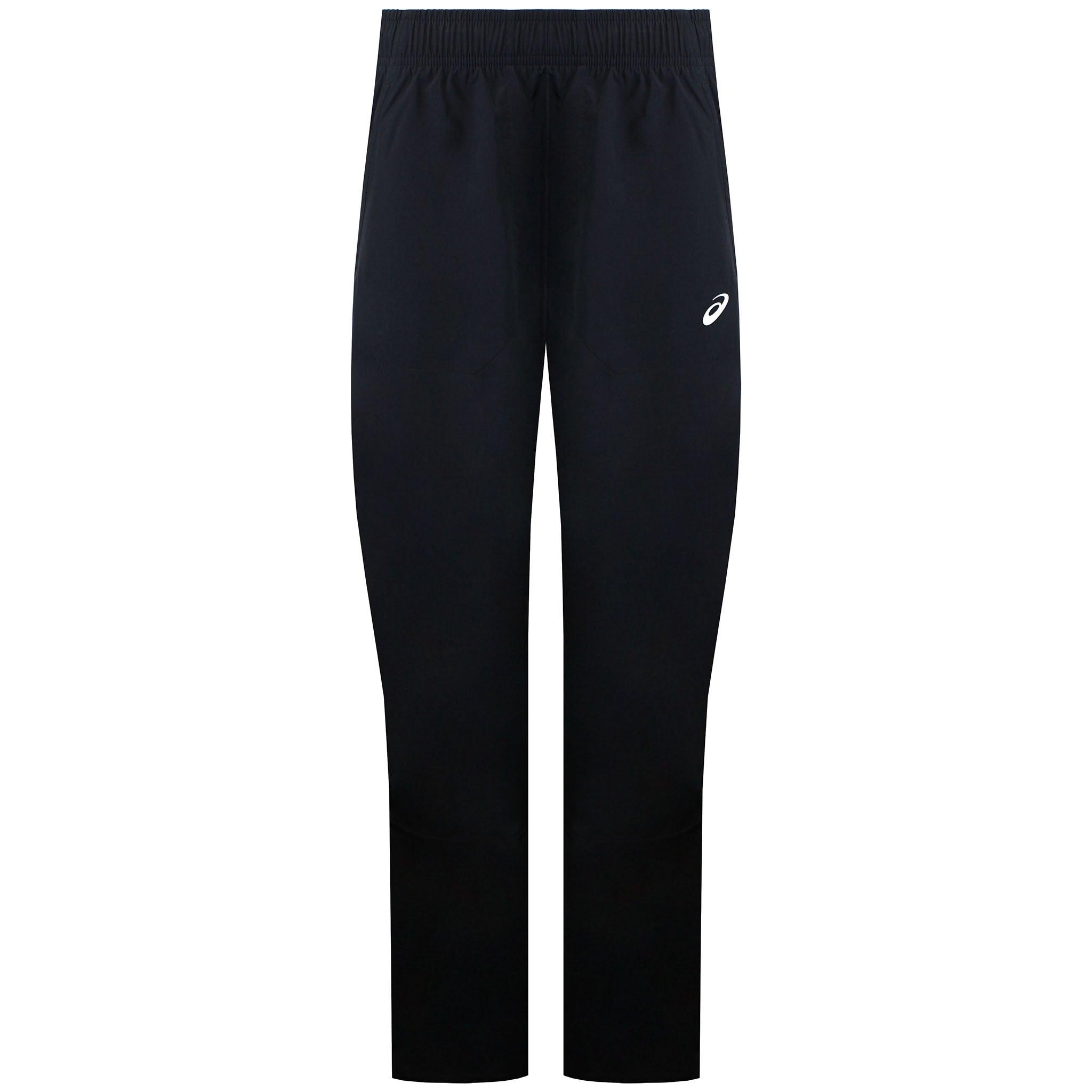 Asics Core Woven Damen Schwarze Jogginghose