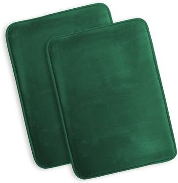Empyrean Ultra Soft Plush Bathroom Rug - Non-Slip, Velvet, Memory Foam Bath Mat - Set of 2