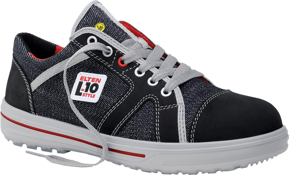 ELTEN Heren veiligheidsschoenen SENSATION UP LOW ESD, zwart, maat 40