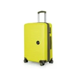 MITTE - Mittelgroßer Koffer Hartschale Lemon matt, TSA, 68 cm, 88 Liter