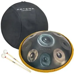 Patera Handpan D Amara mit Tasche mit Schlägel (Perkussion), Perkussion, Blau