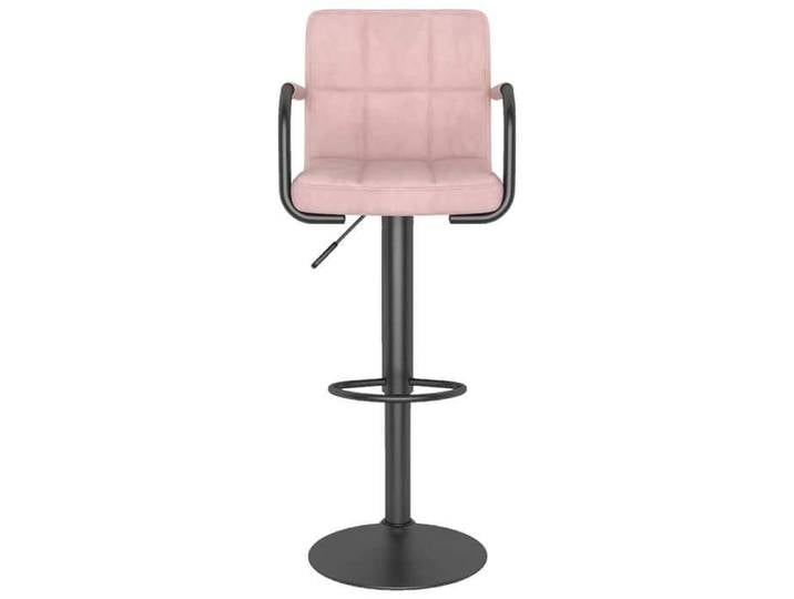VIDAXL(35715)Tabouret de séjour - Tabouret de bar - 1 PLACE - Tabouret Cuisine - Rose Velours - design intemporel - Montage requ