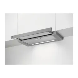 LFP416X Flachschirmhaube 60cm Edelstahl LED-Beleuchtung Drucktasten ExtractionTech