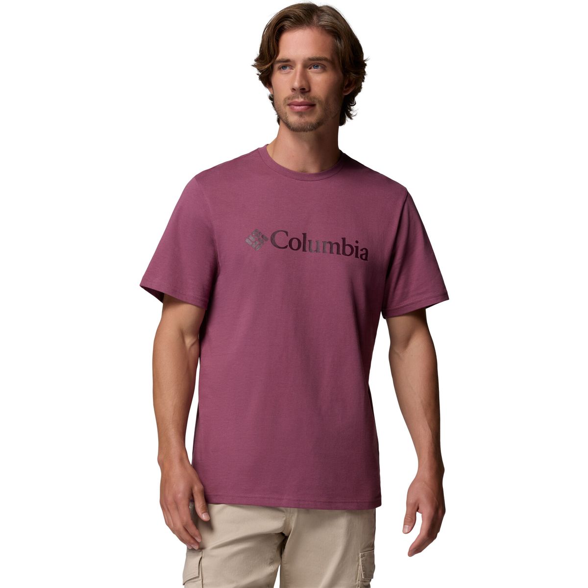 Columbia Men's CSC Basic Logo T-shirt antique mauve gem columbia (551) S 215500-2155001-551-S