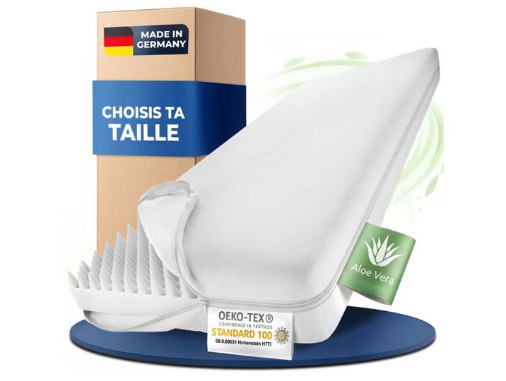 MATELAS MDF 180X200 DÉHOUSSABLE ORTHOPÉDIQUE AN