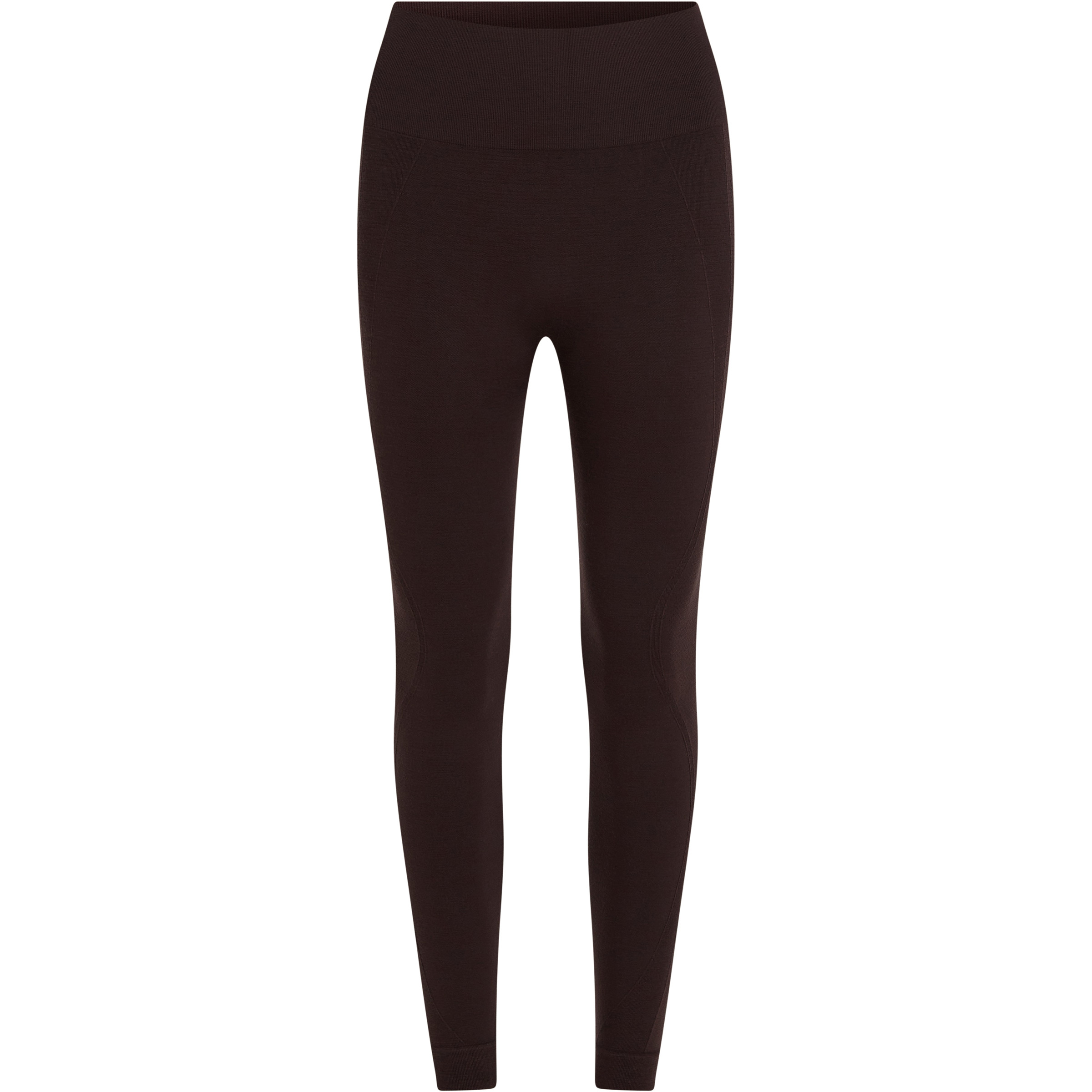 Icebreaker Seamless Active 25" Tights Damen Laufhose braun Größe XS Yoga | Training & Fitness | Laufen Hautfreundlich Merinowolle | Lyocell (Tencel)