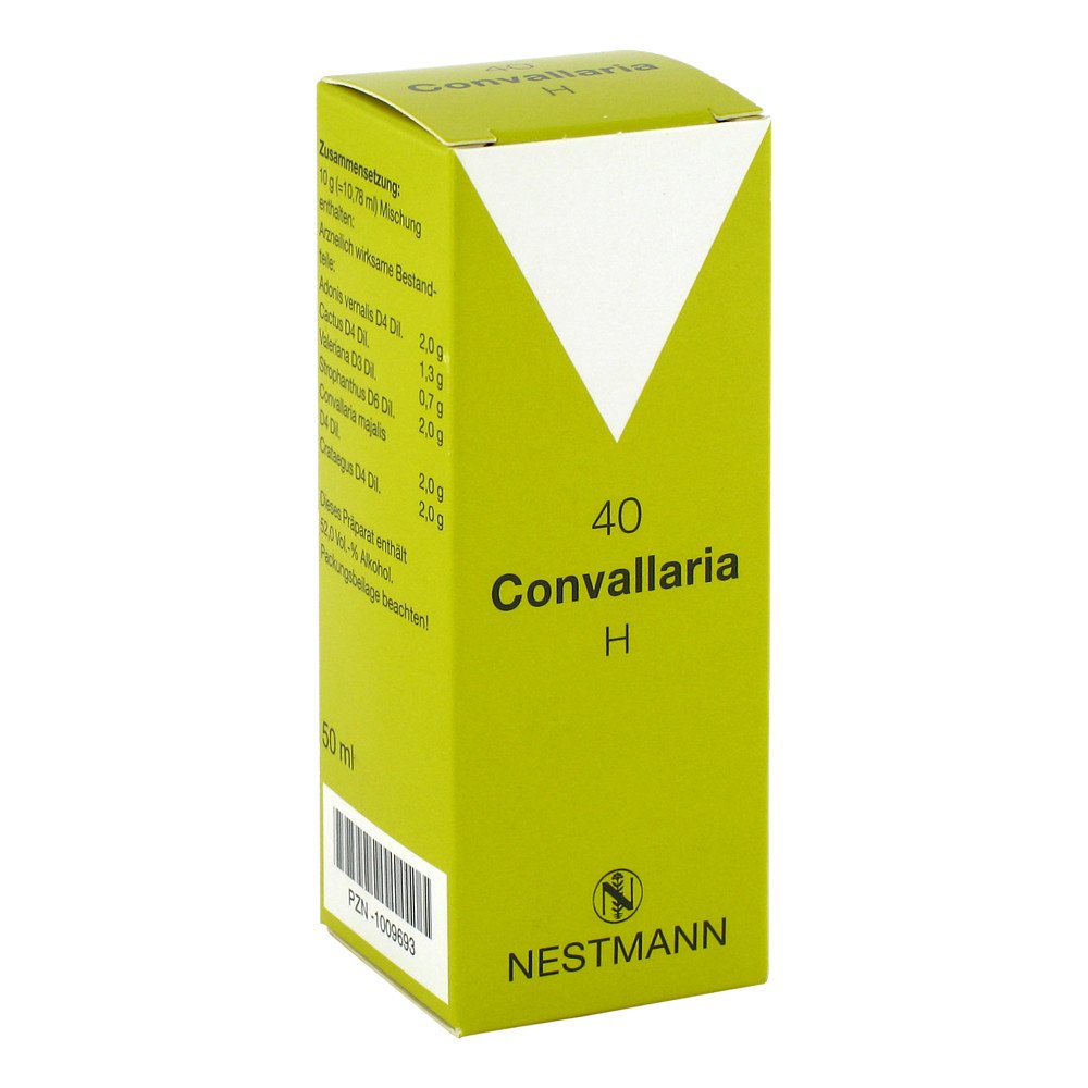 NESTMANN Pharma GmbH Convallaria H Nummer 40 Tropfen 01009693