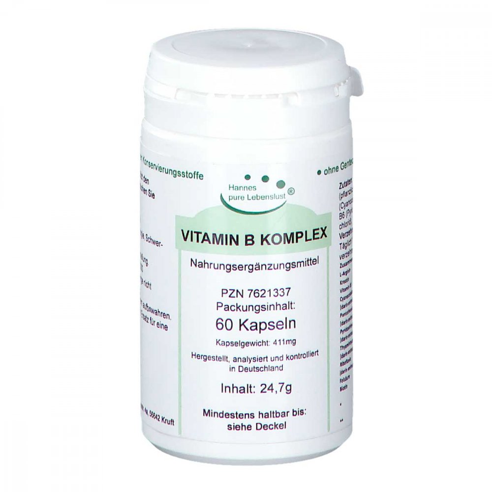 G & M Naturwaren Import GmbH & Co. KG Vitamin B Komplex Kapseln 07621337