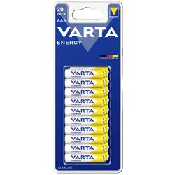 Varta ENERGY AAA Bli 30 Micro (AAA)-Batterie Alkali-Mangan 1.5 V 30 St. 4103229630