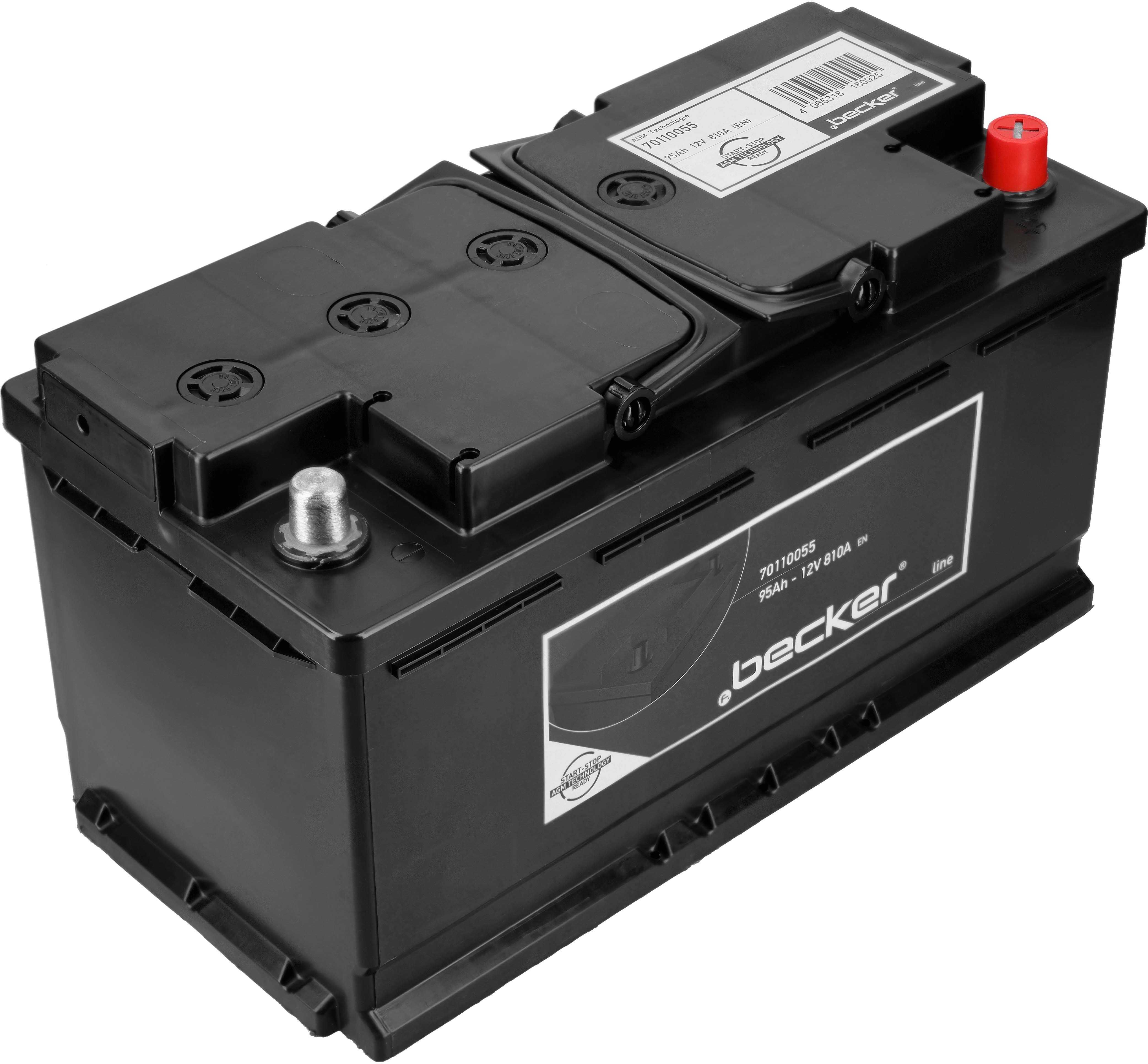 F.Becker Starterbatterie 70110055 12v 68ah 850a