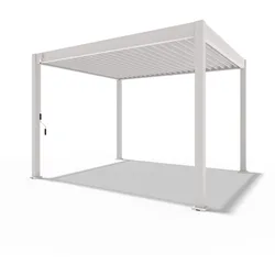Pergoline Trumpf Pergola Alu Stahl 3 m x 3,6 m sand