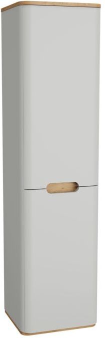 VitrA Sento Hochschrank 66023 40x35x157,5cm, Türanschlag rechts, hellgrau matt, Dekor