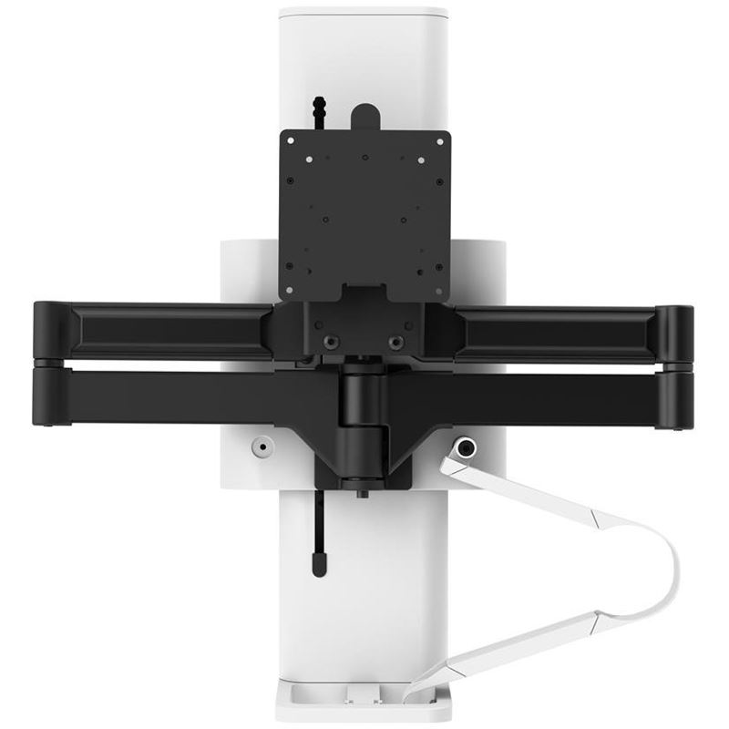 ERGOTRON TRACE Single Monitorhalterung mit patentierter CF-Technologie Bright White
