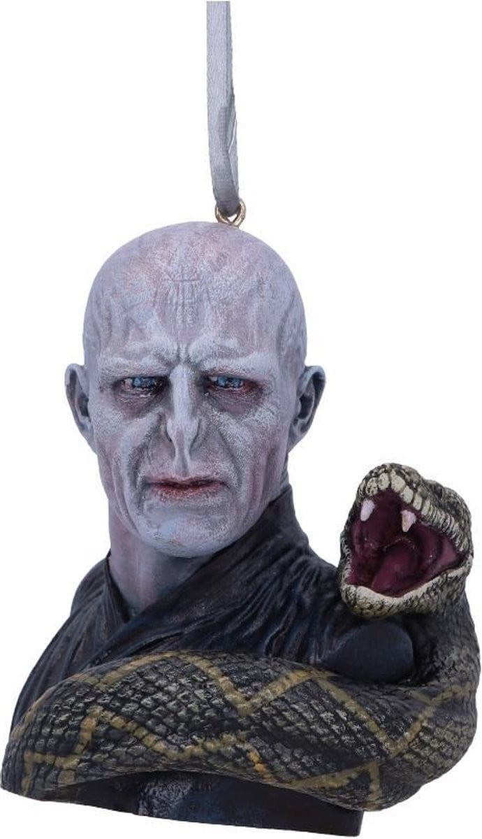 Nemesis Now Harry Potter Lord Voldemort hangend kerstornament, meerkleurig, 8,5 cm
