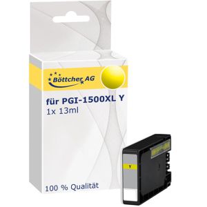 kompatibel für Canon PGI-1500XL Y 13ml gelb