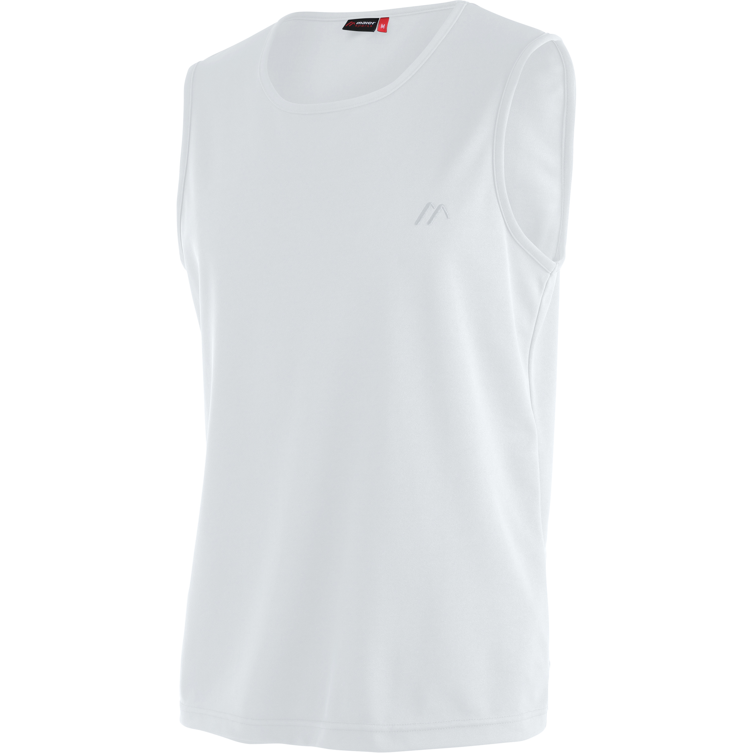 Maier Sports Peter Herren Tanktops weiss Größe L Camping Elastisch