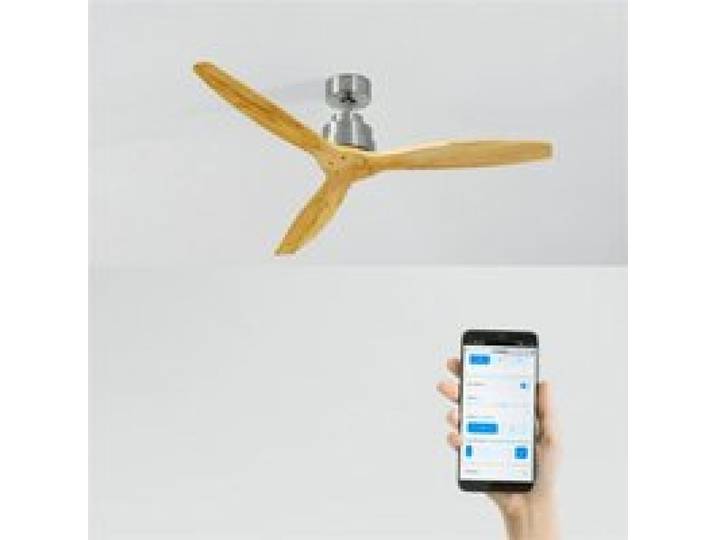 Ventilateur de plafond - Create - WIND STYLANCE - Silencieux - 40W - Bois - Ø132cm