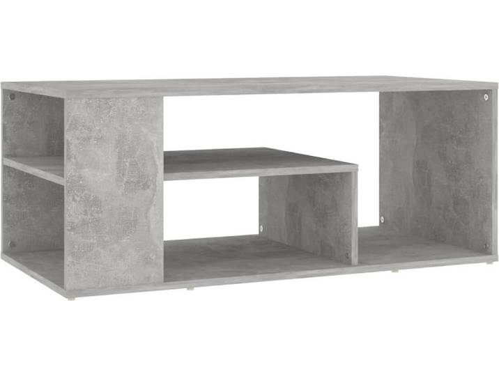 vidaXL Couchtisch Betongrau 100x50x40 cm Holzwerkstoff
