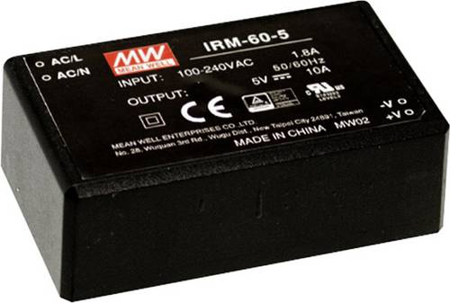 Mean Well IRM-60-24 AC/DC-Printnetzteil 60W