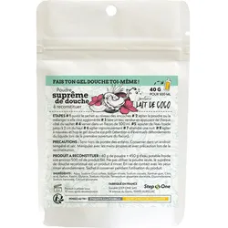 Duschgel Pulver Kokosmilch Step One 40 G
