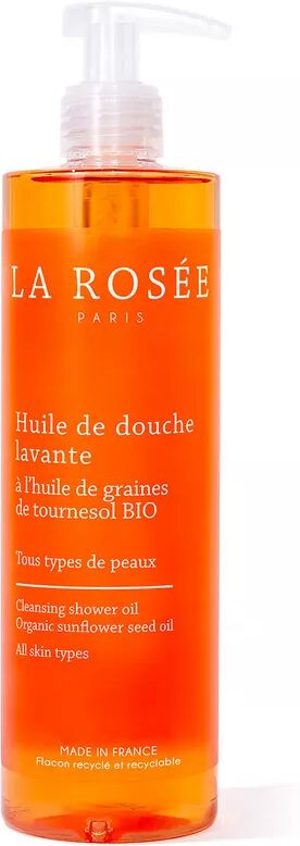 La Rosée - Waschendes Duschöl mit Bio-Sonnenblumenkernöl, 400 ml