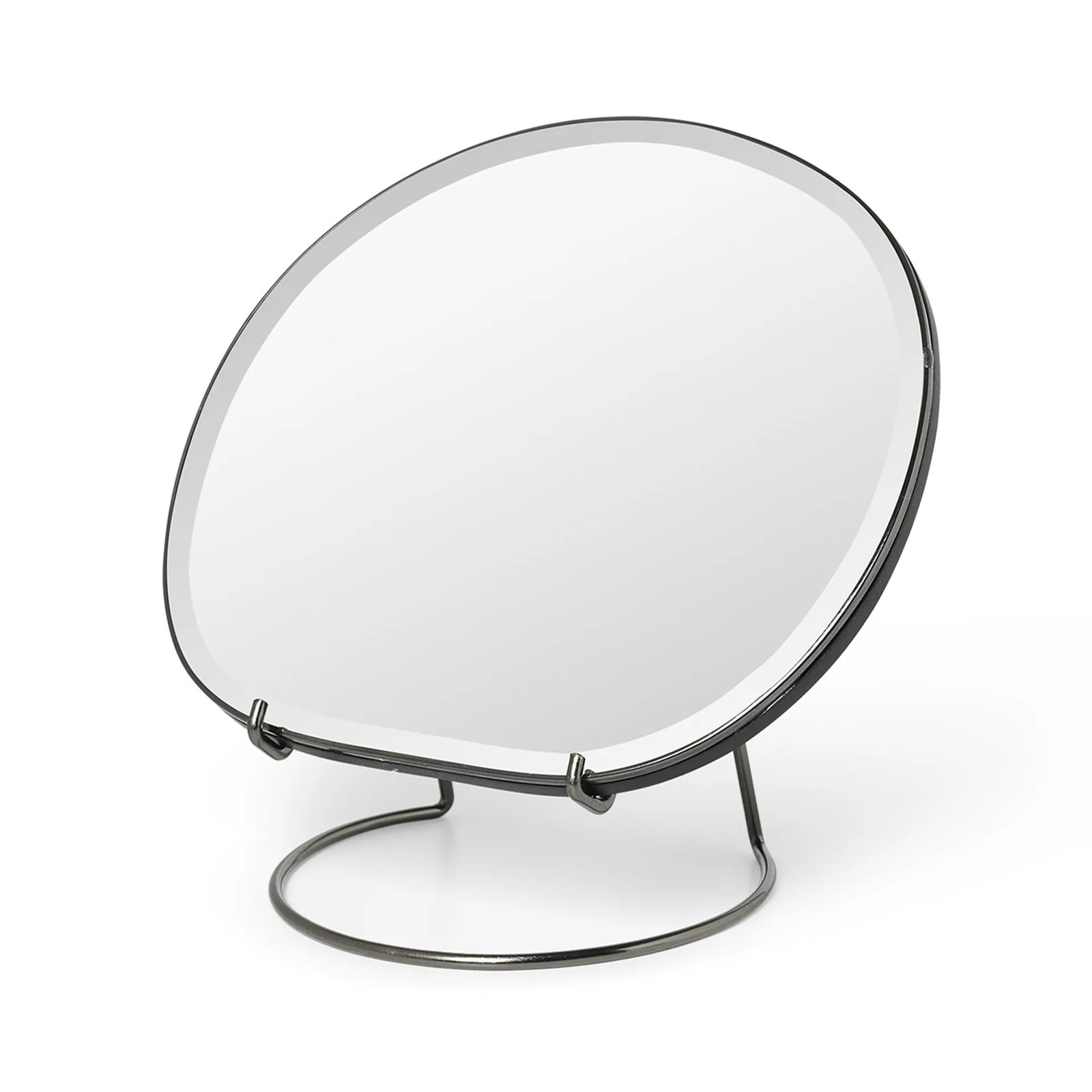 Ferm Living Pond tafelspiegel in Dark Chrome en Silver
