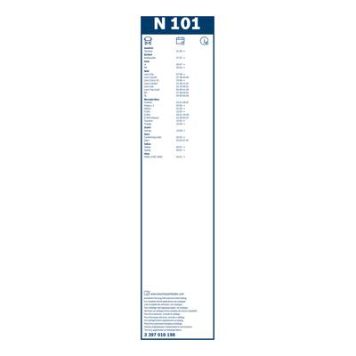 BOSCH Wischblatt Twin 3 397 018 198 für MAN Mercedes