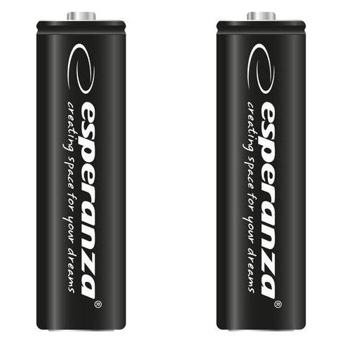 Esperanza batteri - 2 x AA type - Ni - Batterie - Mignon (AA) (2 Stk., AA, 2600 mAh) (EZA105)