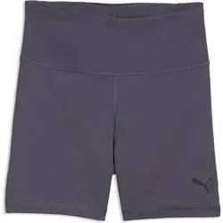 Puma Damen Freizeit / Mode Sommer GJ Shorts Shorts Da W TAD ESSENTIAL HW 5 SHORT TIGHT, Größe XS in Grau Grau