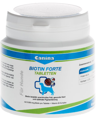 Canina pharma GmbH BIOTIN FORTE Tabletten vet. 100 g 08535031