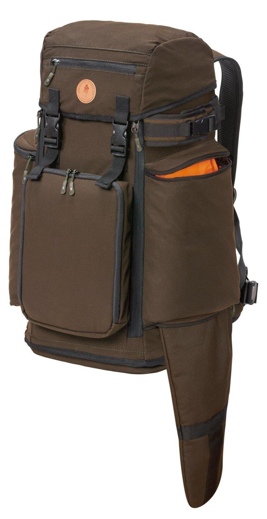 Rucksack 35 L, Wildlederoptik, Braun, wasserdicht, leicht
