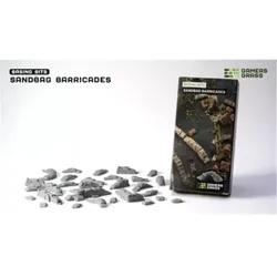 GamersGrass Basing Bits - Sandbag Barricades