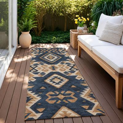 Addison Rugs Machine Washable Indoor/ Outdoor Boho Chamberlain Chantille Rug