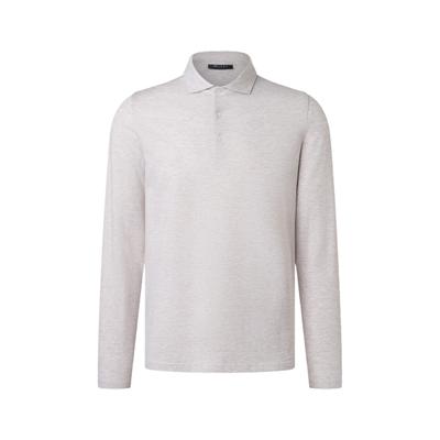 Poloshirt MAERZ MUENCHEN "Maerz Muenchen 642101 Poloshirt Herren Bekleidung", Herren, Gr. 50, beige, 100% Baumwolle, Shirts