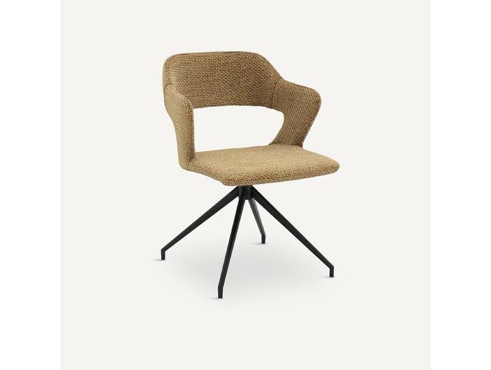 AM.PM Fauteuil de table pivotant Asyar Vert Lichen