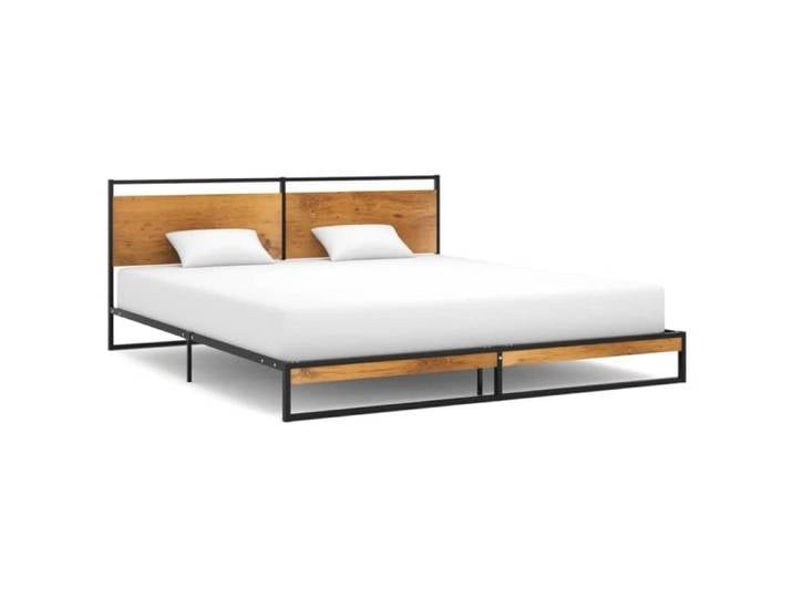 Lit Chambre 180x200cm HOME Structure de lit Métal 180x200 cm Contemporain - EU69614