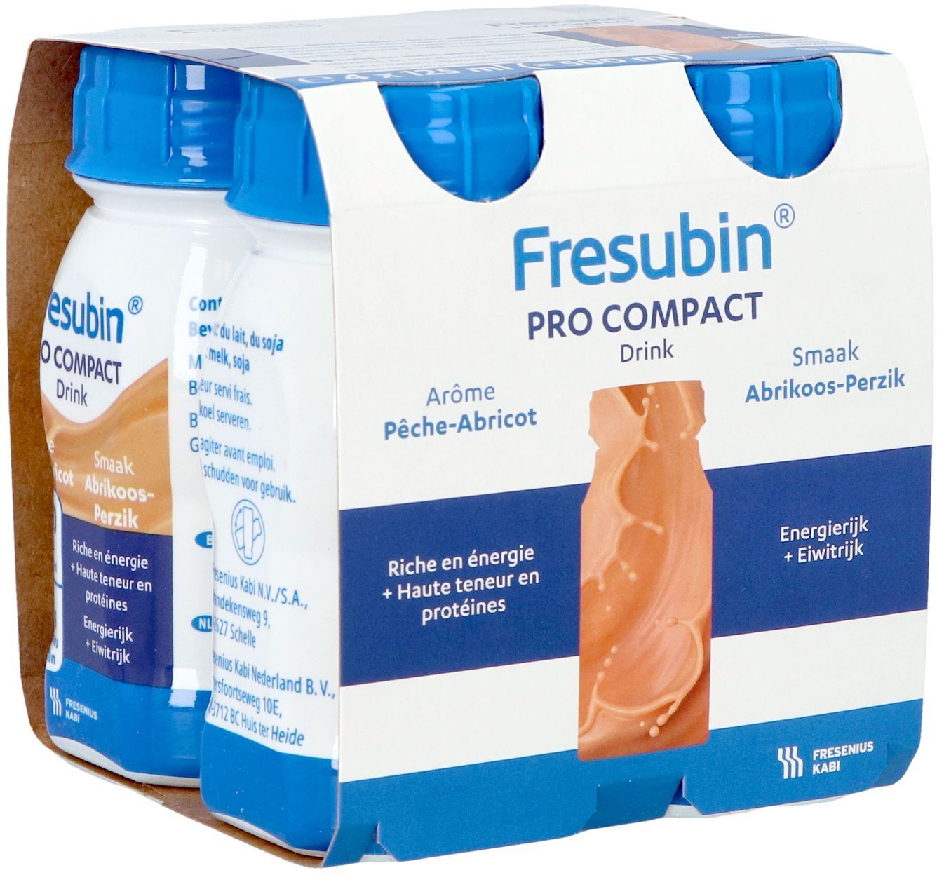 Fresubin Compact Pro Peche Abricot 4 x125 ml