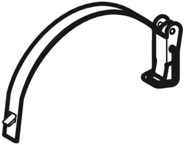 Geberit Duofix Rohrschellenbügel 241520001 höhenverstellbares Element