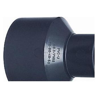 Georg Fischer PVC reduktion 32-25mm - 721.910.341 +gf+ (721910341)