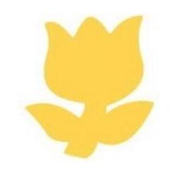 DP Craft Dekorativer Locher 2,5 cm Tulpe (47591753)