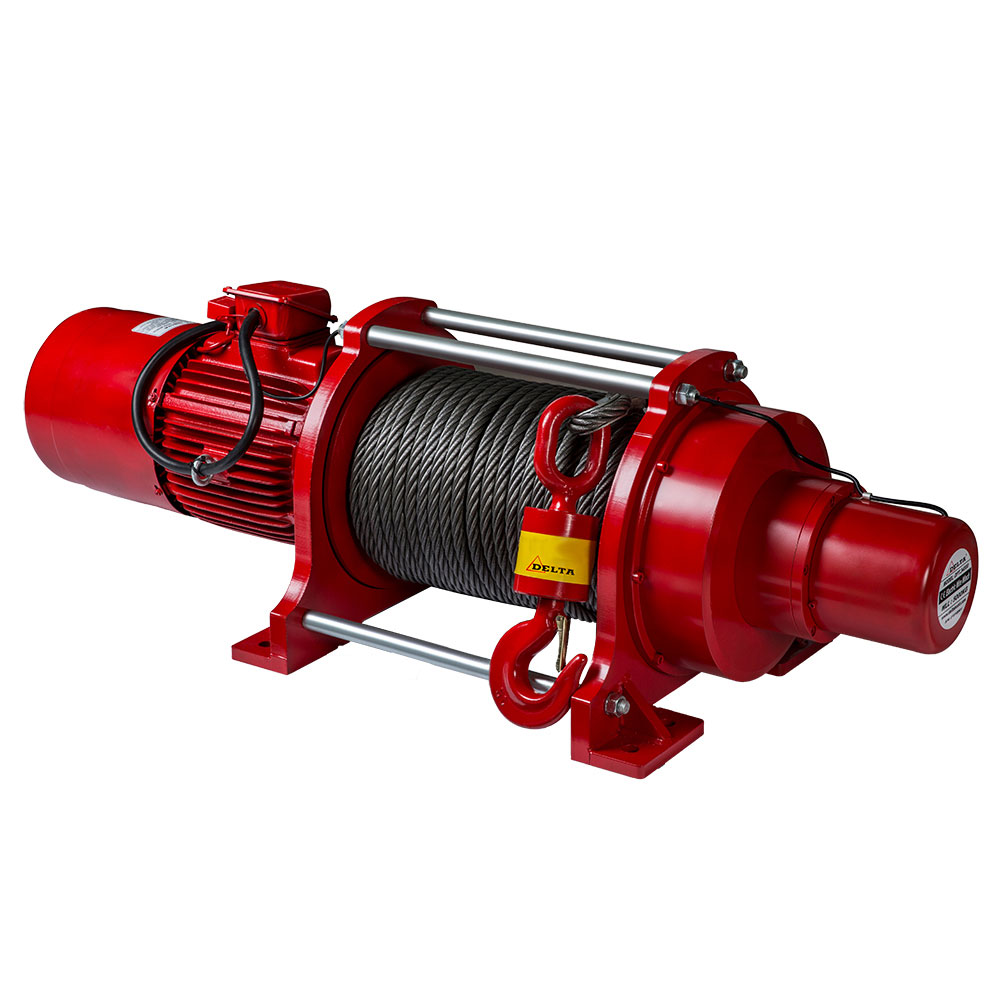 Delta Hoisting DELTA Elektrische Drahtseilzugwinde DPT – 400V - Zugkraft 3,0t Zugbereich 68m