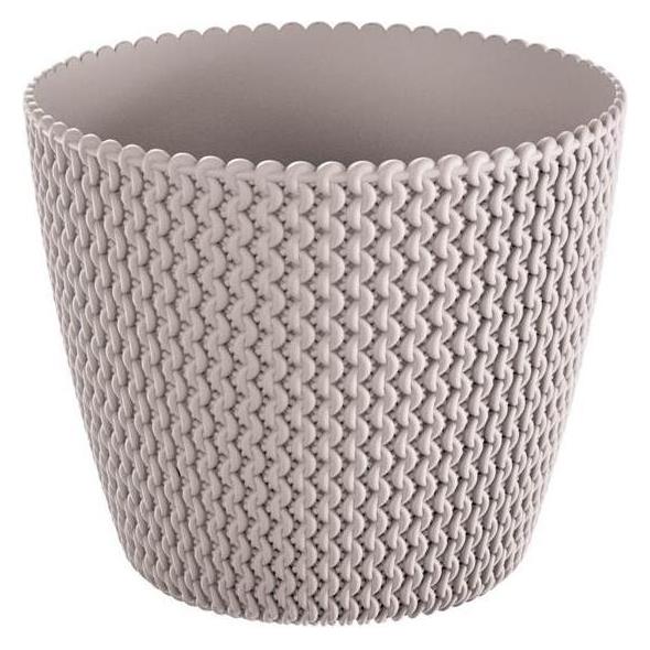 Prosperplast Flowerpot Splofy DSP260, Ø 26 cm, brown (26 x 22 cm) (DSP260-7529U)