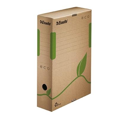 Esselte Archivbox ECO 623916 8x32,7x23,3cm Karton naturbraun