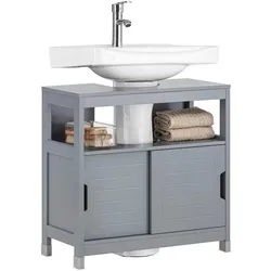 SoBuy, Waschbeckenunterschrank, Waschbeckenunterschrank (60 x 30 x 60 cm)