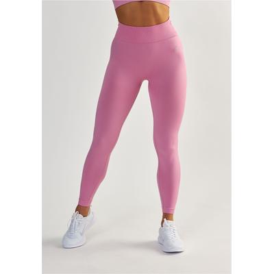 Trainingstights BESHAPED "Opschieten", Damen, Gr. S, US-Größen, pink, 90% Nylon, 10% Elasthan, unifarben, lang, Hosen, mit hoher Elastizität