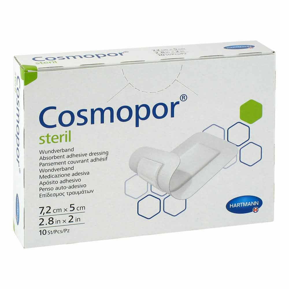 PAUL HARTMANN AG Cosmopor steril 5x7,2 cm 04960553