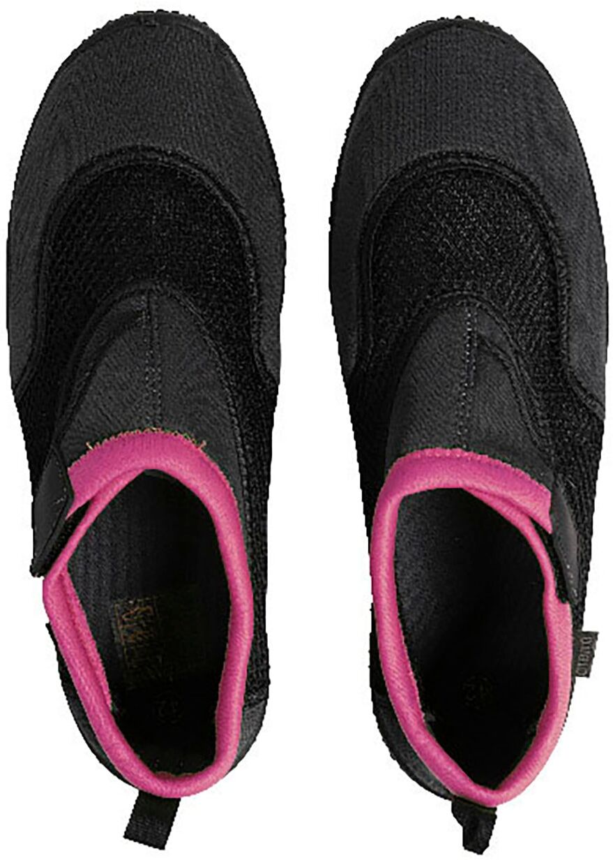 Badeschuh ARENA "ARENA WATERSHOES", Damen, Gr. 44, rosa (schwarz_grau, pink), Schuhe Badeschuh schwarz_grau, pink 44