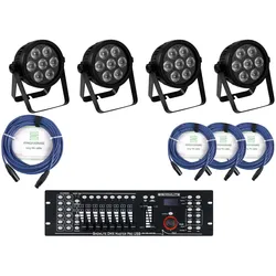 Eurolite LED 7C-7 Silent Slim Spot Controller Set